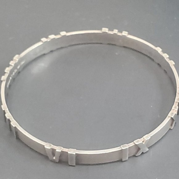 WOW LIKE NEW!!!  Stunning Tiffany & Co. Sterling Silver Atlas Bangle - Picture 1 of 5
